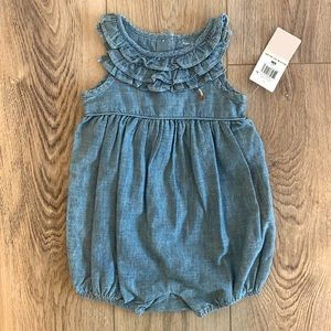 Ralph Lauren Chambray Bubble Shortall